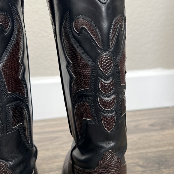 Lorenzo Banfi Italian Cowboy Boots - Picture 6 of 9